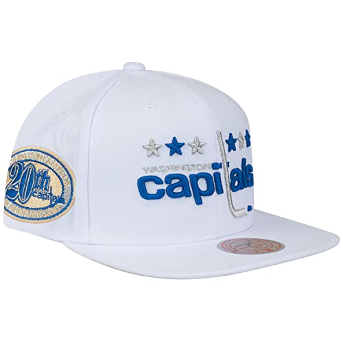 Mitchell&Ness Snapback Cap Winter White Washington Capitals von Mitchell & Ness