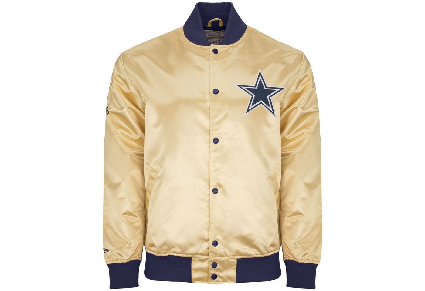 Mitchell & Ness Windbreaker Satin Dallas Cowboys gold Mitchell & Ness Windbreaker Satin Dallas Cowboys gold von Mitchell & Ness