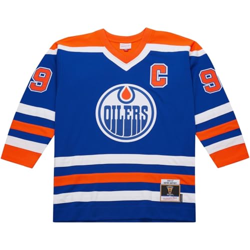 Wayne Gretzky Edmonton Oilers 1986 M&N Jersey - L von Mitchell & Ness