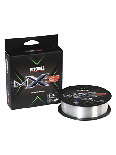 Mitchell Filo da Pesca MX3 Clear 0.35 mm 150 m Nylon Mare Spinning Surfcasting Carpfishing Trota Lago Mitchell Filo da Pesca MX3 Clear 0.35 mm 150 m Nylon Mare Spinning Surfcasting Carpfishing Trota Lago von Mitchell