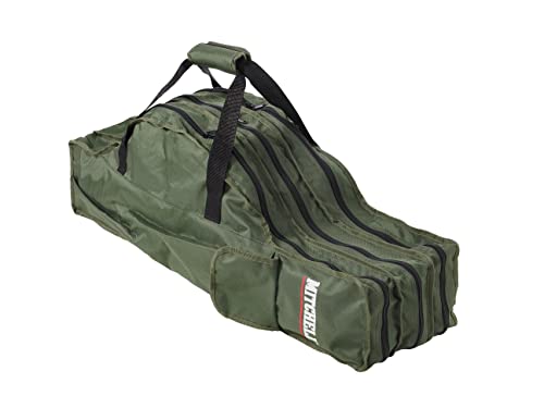 Mitchell GT Pro tragbare Canvas-Angelrutentasche – Angeltasche für Angelruten und Rollensets, Organizer-Tasche für Angelzubehör, grüne Tragetasche für Ruten und Rollen Mitchell GT Pro tragbare Canvas-Angelrutentasche – Angeltasche für Angelruten und Rollensets, Organizer-Tasche für Angelzubehör, grüne Tragetasche für Ruten und Rollen von Mitchell