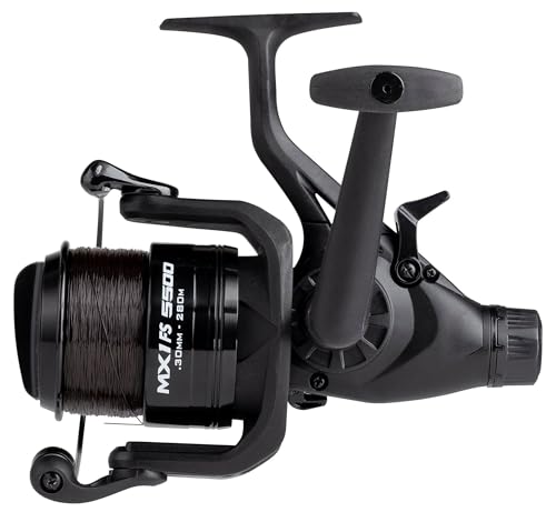 Mitchell MX1 FS 5500 Angelrolle mit Schnur - Spinnrolle und Freilaufrolle für Angler - Robuste, leichte Aluminiumkonstruktion - Anfängerfreundliche Karpfen Rolle, Hecht, Zander, Forelle uvm Mitchell MX1 FS 5500 Angelrolle mit Schnur - Spinnrolle und Freilaufrolle für Angler - Robuste, leichte Aluminiumkonstruktion - Anfängerfreundliche Karpfen Rolle, Hecht, Zander, Forelle uvm von Mitchell