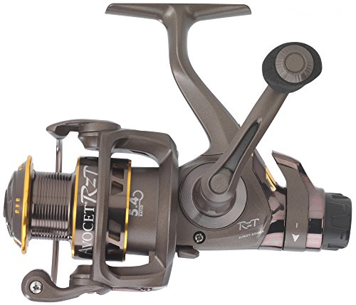 Mitchell Spinnrolle, Avocet RZT Rollen, Allrounder, Feeder, Bolognase, Süßwasser Meeresfische Angler, Barsch, Hecht, Zander, Schwarz, 5.4:1 Übersetzung, Robust & Leicht, 8+1 Lageranzahl, 2000 von Mitchell