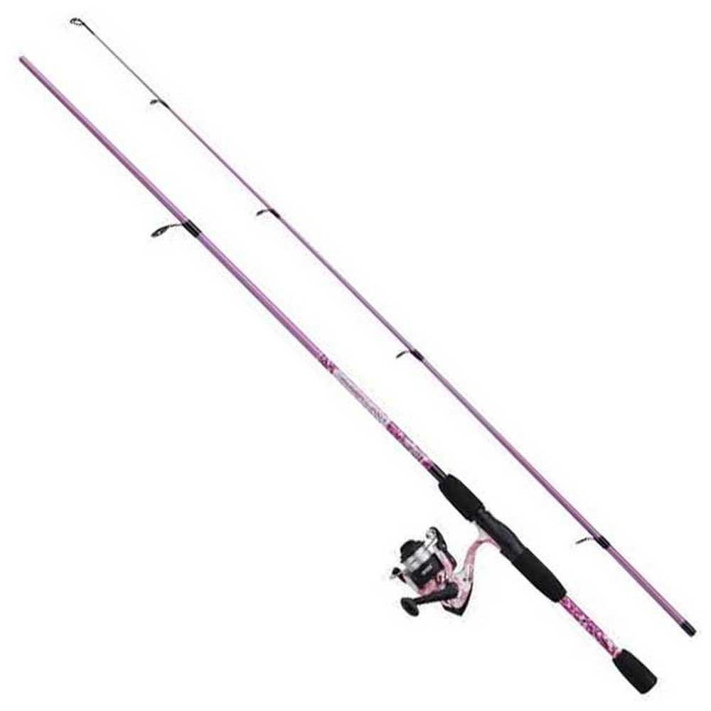 Mitchell Tanager Pink Camo Ii Spinning Combo Rosa 2.40 m / 10-30 g von Mitchell