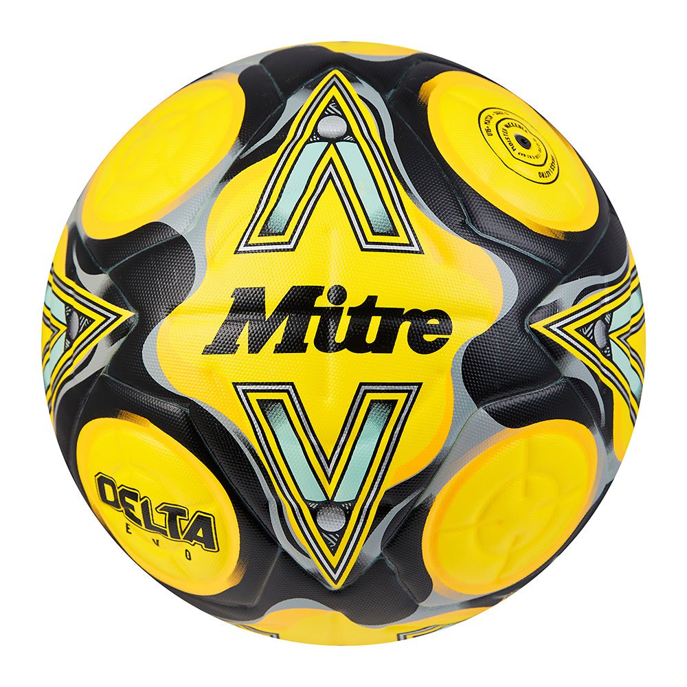 Mitre Delta Evo Football Ball Gelb 5 Mitre Delta Evo Football Ball Gelb 5 von Mitre