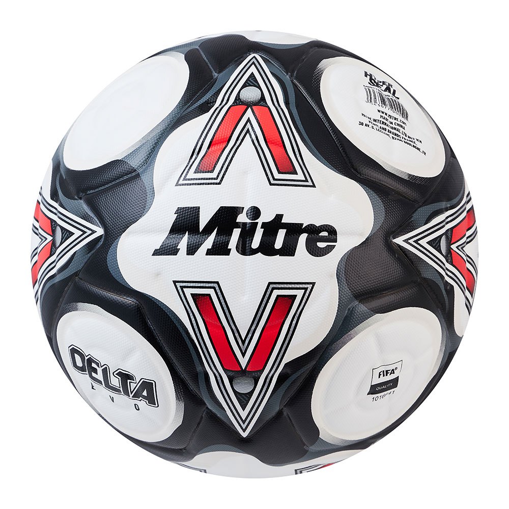 Mitre Delta Evo Football Ball Mehrfarbig 5 von Mitre