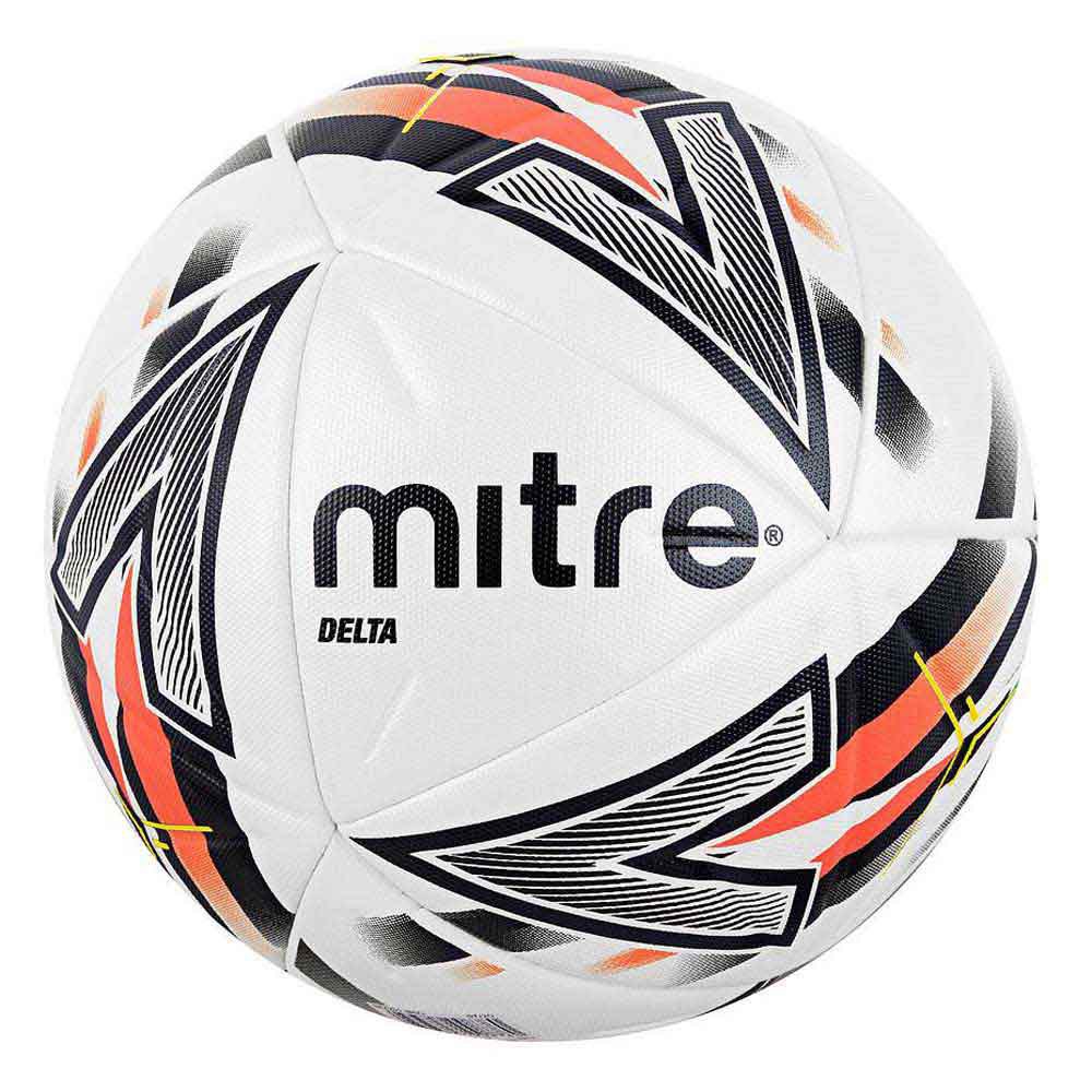 Mitre Delta One Football Ball Weiß 4 von Mitre
