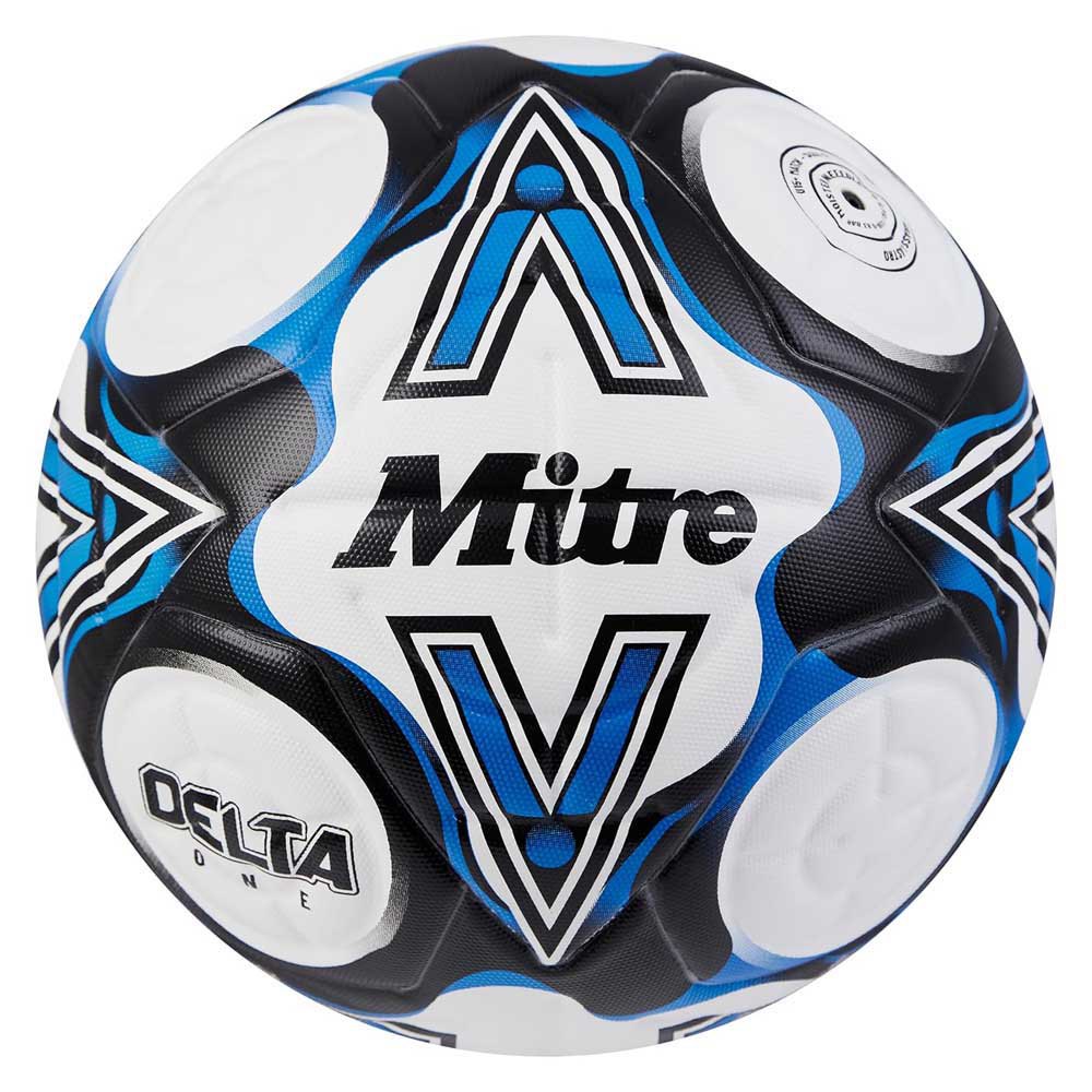 Mitre Delta One Football Ball Blau 5 von Mitre