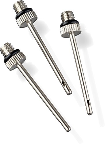 Mitre Euro Ballnadeln - 3er-Set | Ballpumpennadeln | Aufpumpnadel, Silber, Einheitsgröße Mitre Euro Ballnadeln - 3er-Set | Ballpumpennadeln | Aufpumpnadel, Silber, Einheitsgröße von Mitre