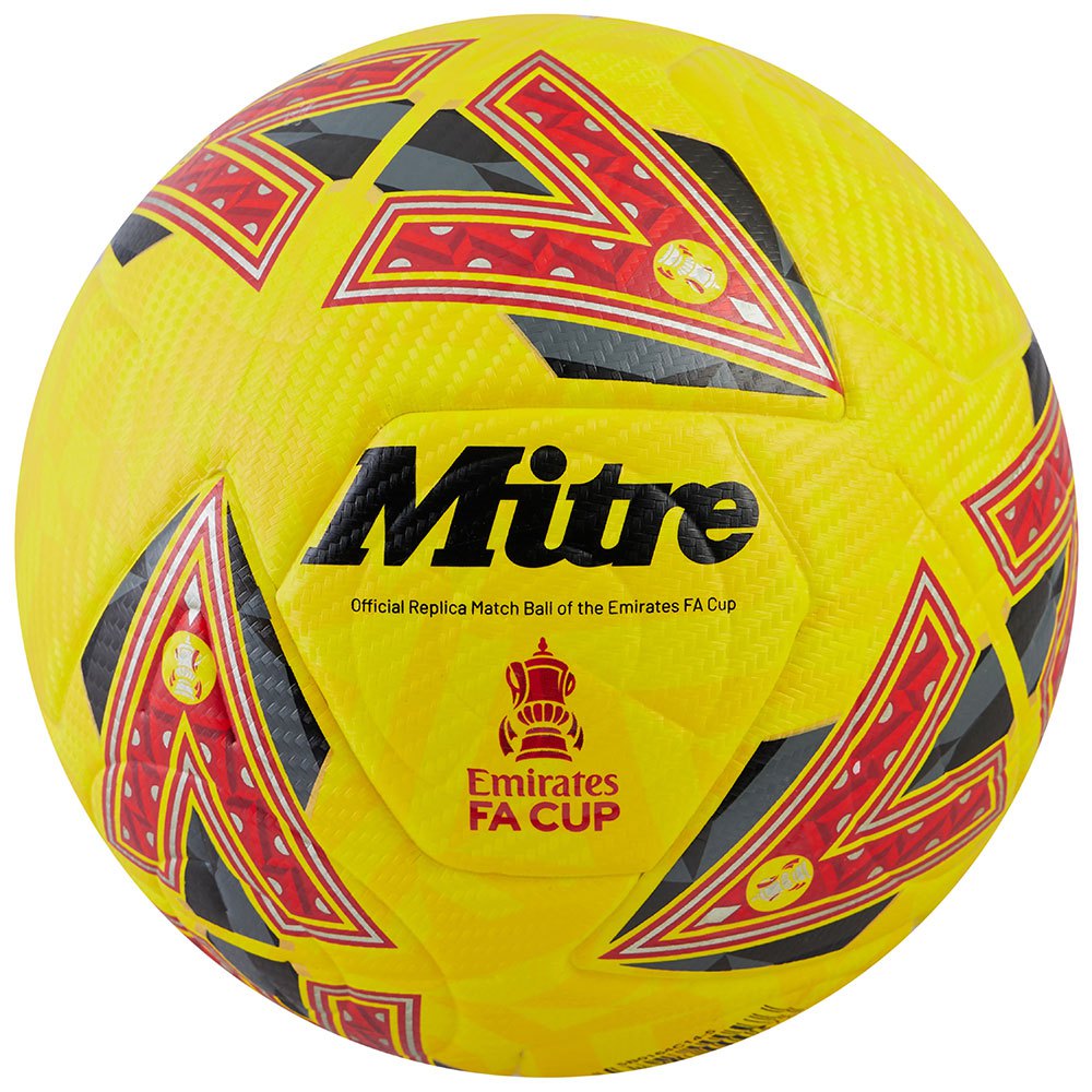 Mitre Fa Cup Match Pro 23/24 Football Ball Gelb 4 von Mitre