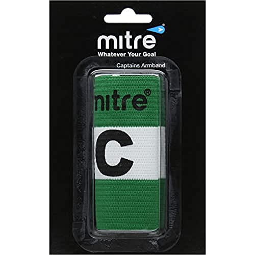 Mitre Fußball Armbinden Kapitänsbinde, Green, Small von Mitre