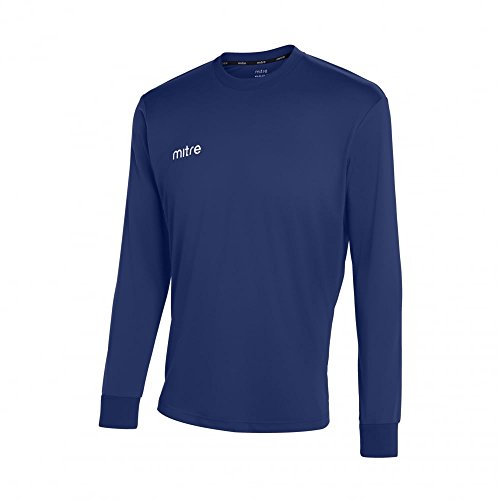 Mitre Herren Camero Langärmliges Fußball-Shirt Match Day, Navy, XXL 50"-52" Inch Mitre Herren Camero Langärmliges Fußball-Shirt Match Day, Navy, XXL 50"-52" Inch von Mitre