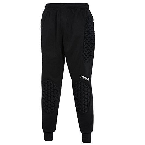 Mitre Herren Guard Goalkeeper Fußballhose, Schwarz, XS Mitre Herren Guard Goalkeeper Fußballhose, Schwarz, XS von Mitre