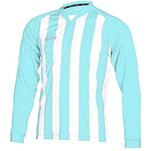 Mitre Herren Optimize Fußballtrikot, Sky/Weiß, M Mitre Herren Optimize Fußballtrikot, Sky/Weiß, M von Mitre