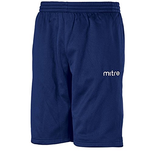 Mitre Herren Primero Poly Fußball Training Shorts XL Navy von Mitre