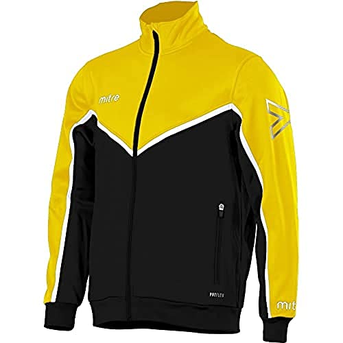 Mitre Herren Primero Poly Fußball Training Track Jacket M Sky/Navy White Mitre Herren Primero Poly Fußball Training Track Jacket M Sky/Navy White von Mitre