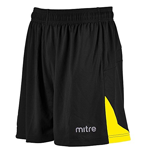 Mitre Herren Prism Fußball Training Shorts S Blk/YEL Mitre Herren Prism Fußball Training Shorts S Blk/YEL von Mitre