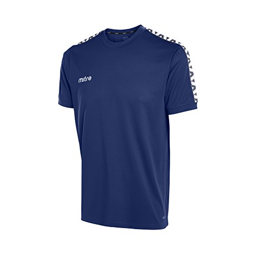Mitre Delta T-Shirt, Marineblau/weiß, X-Large/46-48 Inches Mitre Delta T-Shirt, Marineblau/weiß, X-Large/46-48 Inches von Mitre