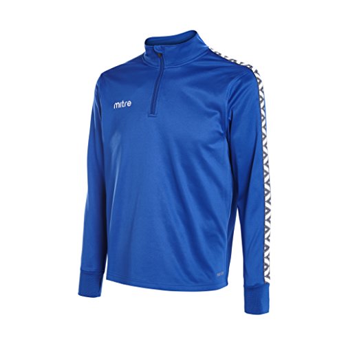 Mitre Herrenjacke Delta mit viertel Reißverschluss, Herren, Delta Quarter Zip Jacket, königsblau Mitre Herrenjacke Delta mit viertel Reißverschluss, Herren, Delta Quarter Zip Jacket, königsblau von Mitre