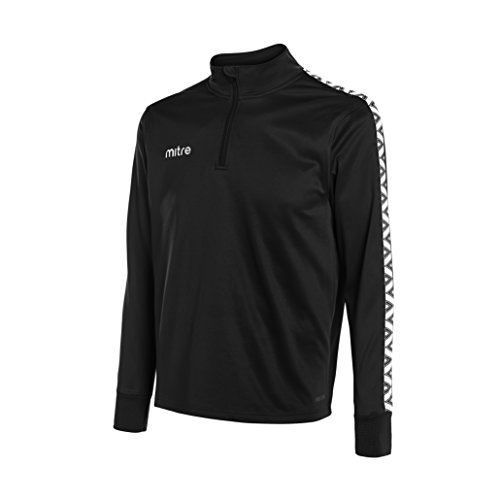 Mitre Delta Jacke mit Viertelreißverschluss, Schwarz, X-Small/32-34 Inches Mitre Delta Jacke mit Viertelreißverschluss, Schwarz, X-Small/32-34 Inches von Mitre