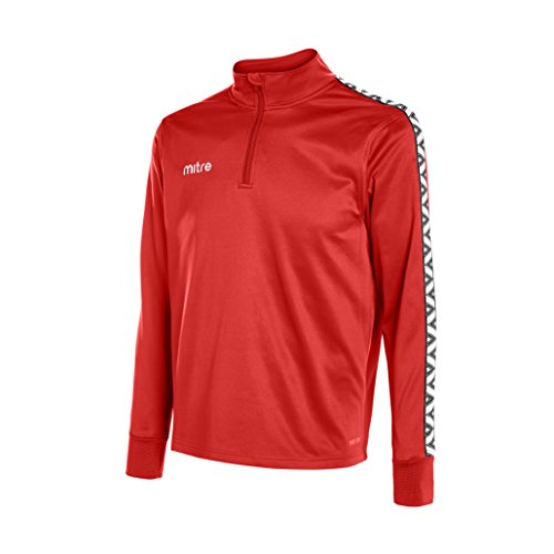 Mitre Delta Jacke mit Viertelreißverschluss, scharlachrot, 2X-Large/50-52 Inches Mitre Delta Jacke mit Viertelreißverschluss, scharlachrot, 2X-Large/50-52 Inches von Mitre