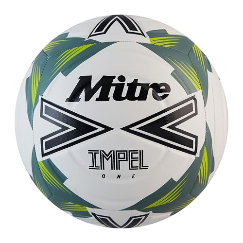 Mitre Impel One Level Trainingsfußball, Weiß/Schwarz/Salbeiblatt, Größe 4 Mitre Impel One Level Trainingsfußball, Weiß/Schwarz/Salbeiblatt, Größe 4 von Mitre