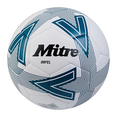 Mitre Impel L30P Fußball, hohe Strapazierfähigkeit, Formbeständigkeit, Weiß/Grün, 2 Mitre Impel L30P Fußball, hohe Strapazierfähigkeit, Formbeständigkeit, Weiß/Grün, 2 von Mitre