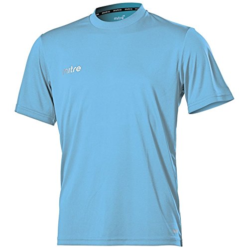 Mitre Kinder Kurzärmliges Fußball-Shirt Match Day Camero, Himmelblau, S Youth/26-28 Inch, T70015SAU Mitre Kinder Kurzärmliges Fußball-Shirt Match Day Camero, Himmelblau, S Youth/26-28 Inch, T70015SAU von Mitre