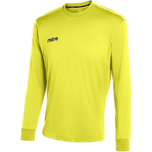 Mitre Kinder Langärmliges Fußball-Shirt Match Day Camero, Himmelblau, S Youth/26-28 Inch, T70053SAU Mitre Kinder Langärmliges Fußball-Shirt Match Day Camero, Himmelblau, S Youth/26-28 Inch, T70053SAU von Mitre