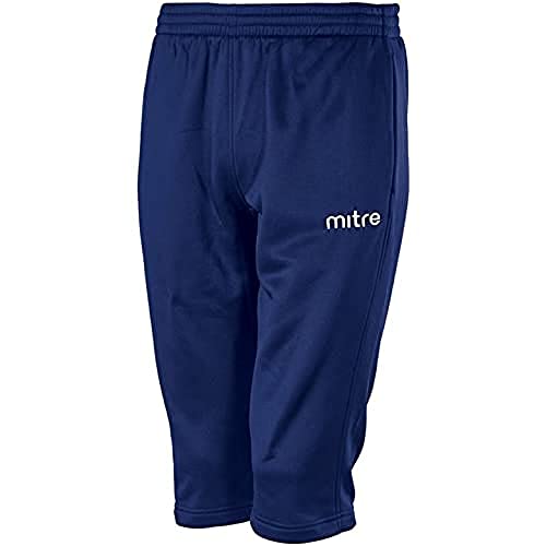 Mitre Unisex Kinder Primero 3/4 Poly Fußball-Trainingshose, Navy, L Mitre Unisex Kinder Primero 3/4 Poly Fußball-Trainingshose, Navy, L von Mitre