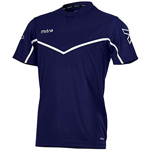 Mitre Kinder Primero Fußball Training T-Shirt M Marineblau/weiß von Mitre