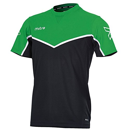 Mitre Kinder Primero Fußball Training T-Shirt M Smaragdgrün/Schwarz/Weiß Mitre Kinder Primero Fußball Training T-Shirt M Smaragdgrün/Schwarz/Weiß von Mitre