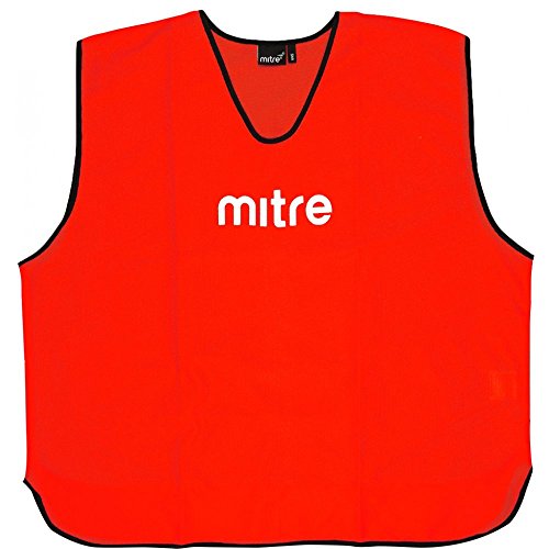 Mitre Trainingsleibchen-Set für das Grundlagentraining 25-teiliges, Red, erwachsenengröße Mitre Trainingsleibchen-Set für das Grundlagentraining 25-teiliges, Red, erwachsenengröße von Mitre