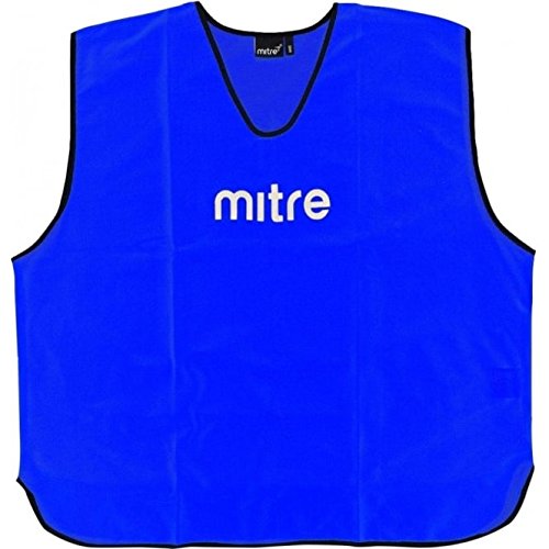 Mitre Trainingsleibchen-Set für das Grundlagentraining 25-teiliges, Royal, XL-XXL von Mitre