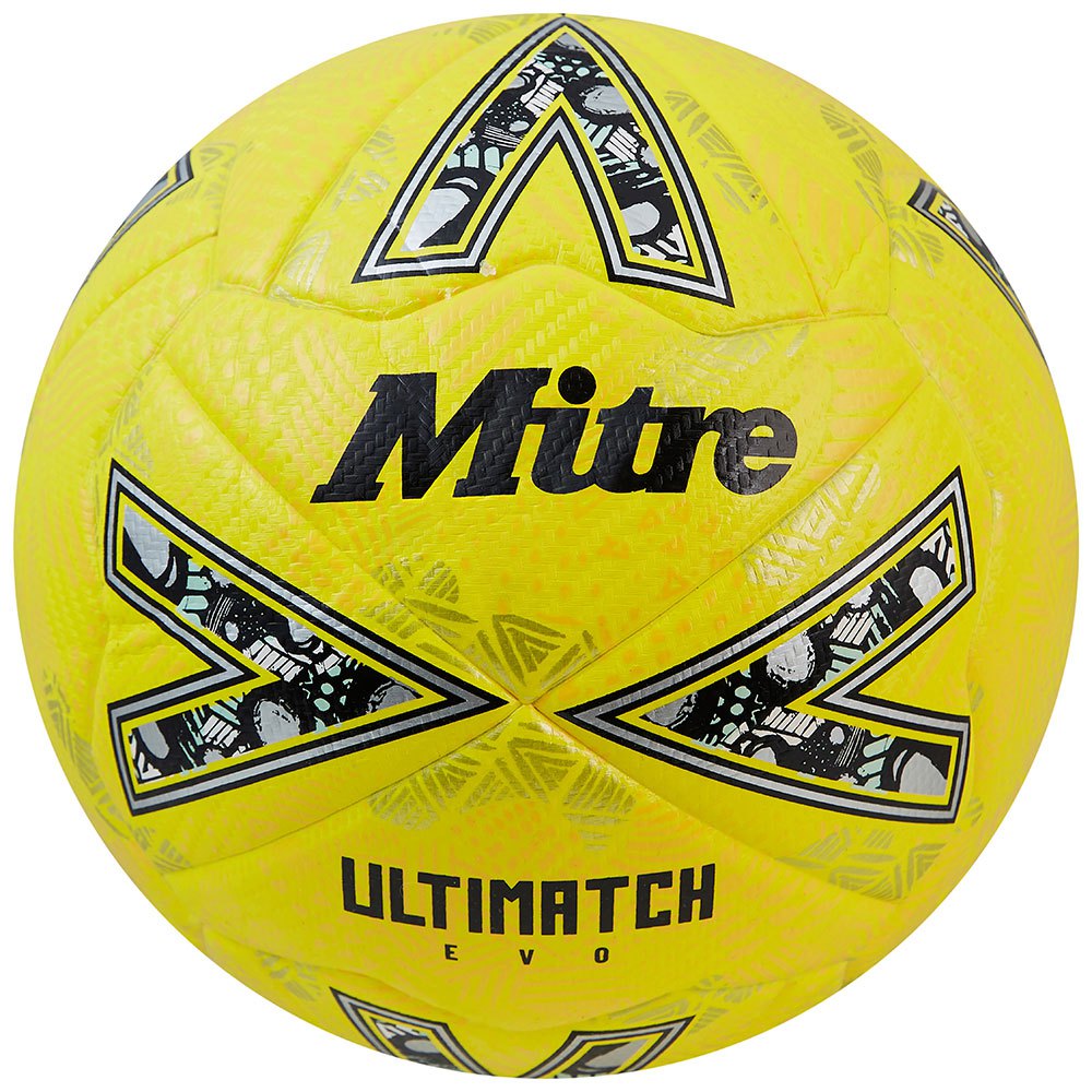 Mitre Ultimach Evo Football Ball Gelb 3 Mitre Ultimach Evo Football Ball Gelb 3 von Mitre