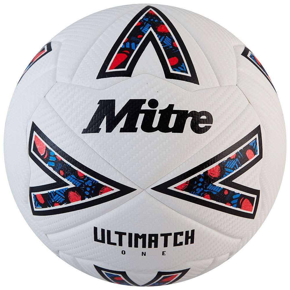 Mitre Ultimach One Football Ball Weiß 3 von Mitre