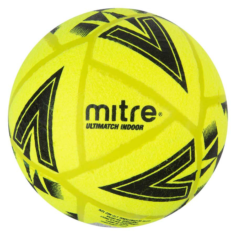 Mitre Ultimatch Indoor Football Ball Gelb 5 von Mitre