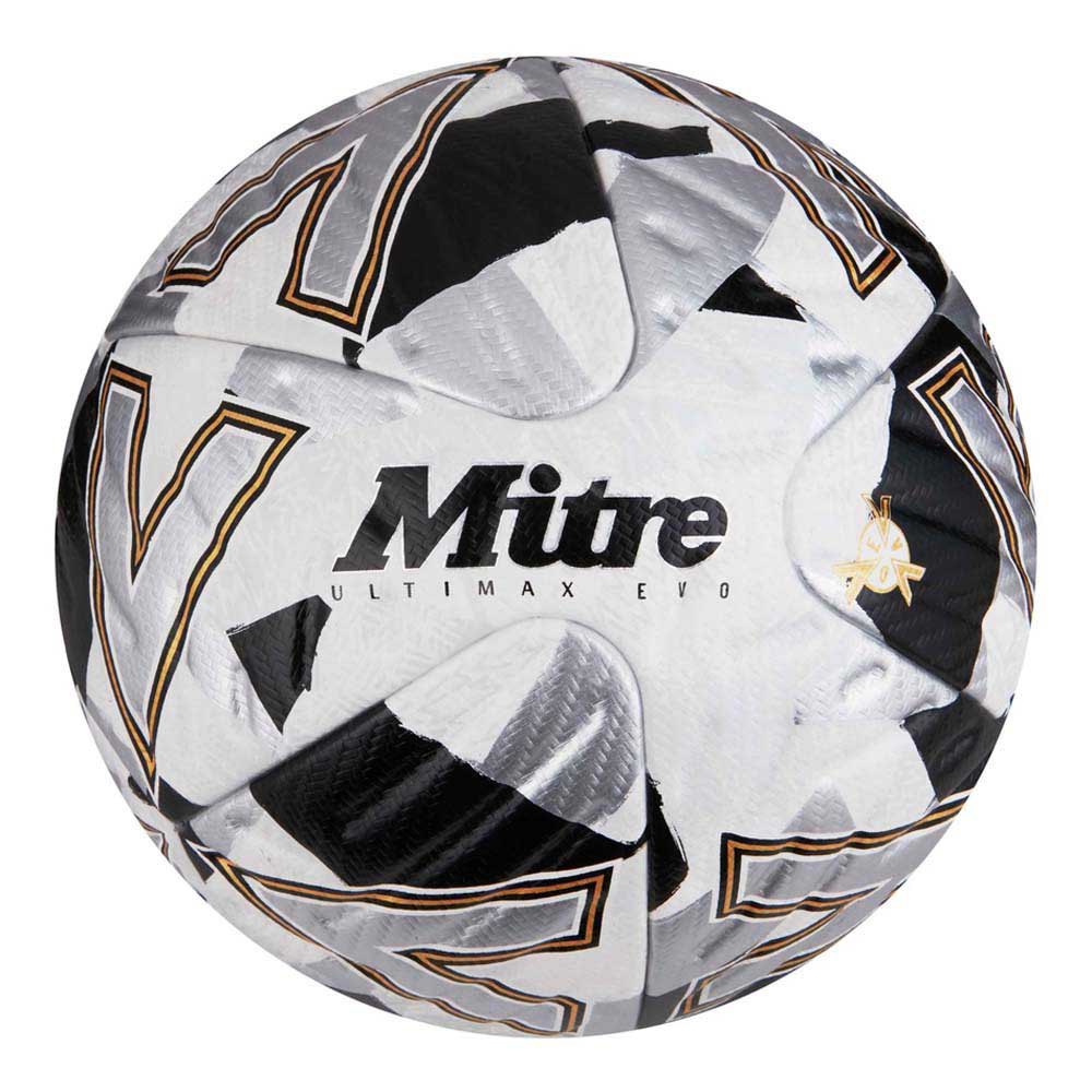 Mitre Ultimax Evo Football Ball Weiß 5 Mitre Ultimax Evo Football Ball Weiß 5 von Mitre
