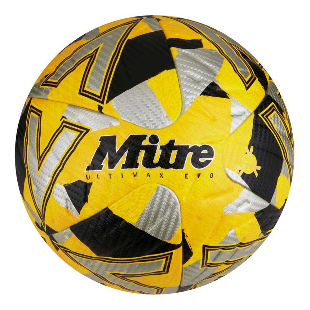 Mitre Ultimax Evo Football Ball Gelb 5 Mitre Ultimax Evo Football Ball Gelb 5 von Mitre