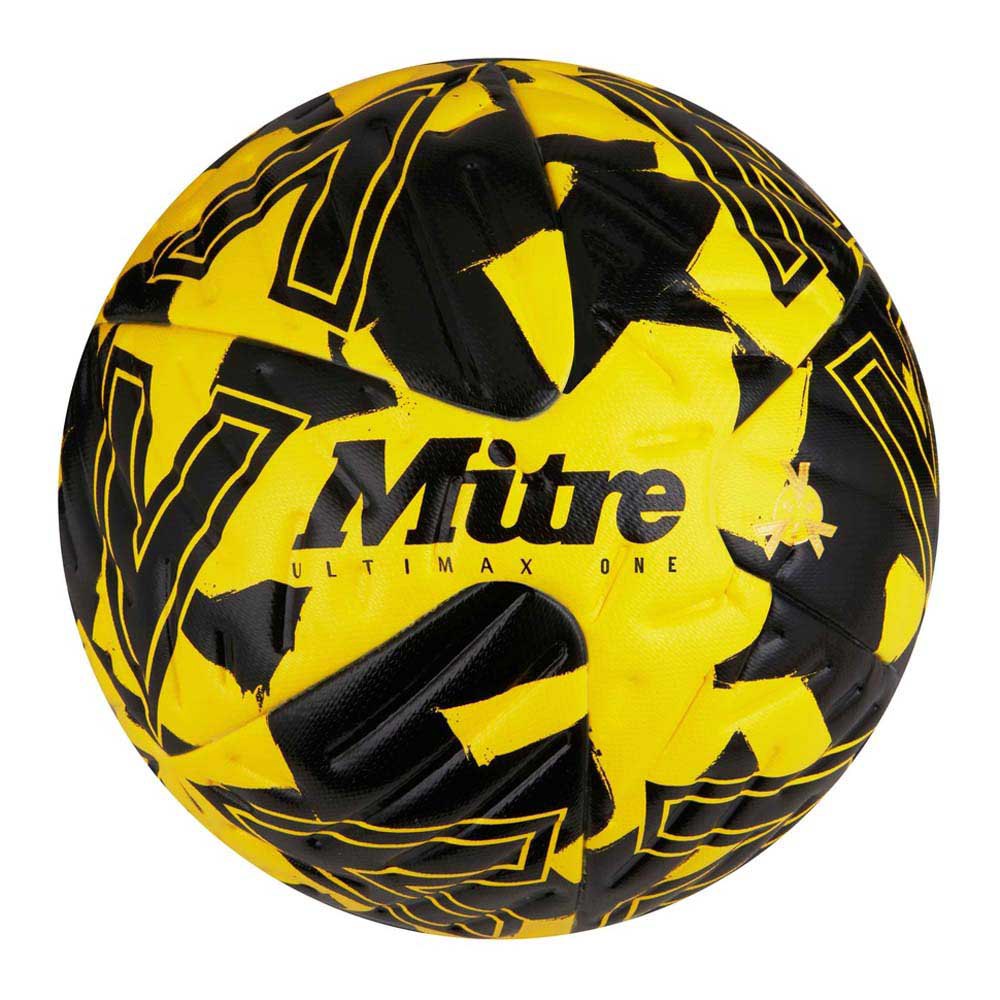 Mitre Ultimax One Football Ball Gelb 4 Mitre Ultimax One Football Ball Gelb 4 von Mitre