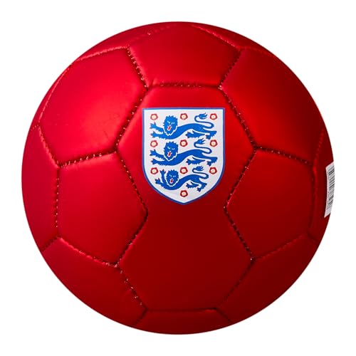 Mitre Offizieller England-Mini-Fußball, Rot, Mini von Mitre