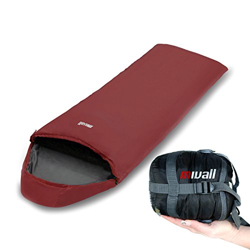Mivall Patrol Deckenschlafsack Lava, Ultraleicht mit kleinstem Packmaß Reiseschlafsack Sommerschlafsack Leichter Schlafsack von Mivall