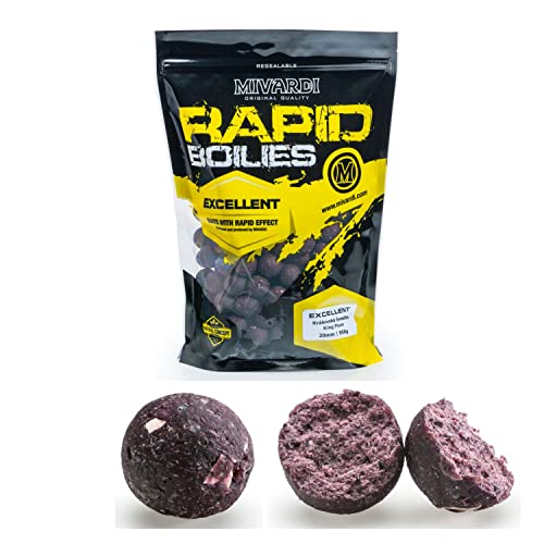 Mivardi 950g Rapid Excellent King Plum 16mm Boilie Carp Bait von Mivardi