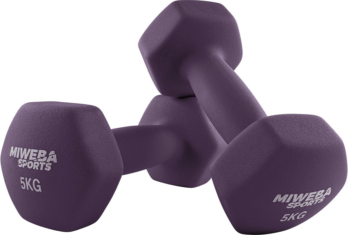Miweba Sports Kurzhantel Gymnastikhanteln NKH100 - 9 Gewichtsklassen, (Set, Hanteln, Kurzhanteln, Gymnastikhanteln, Hantelset), Aerobic Hantel Set Kurzhantel Fitnesshanteln Gewichte Miweba Sports Kurzhantel Gymnastikhanteln NKH100 - 9 Gewichtsklassen, (Set, Hanteln, Kurzhanteln, Gymnastikhanteln, Hantelset), Aerobic Hantel Set Kurzhantel Fitnesshanteln Gewichte von Miweba Sports