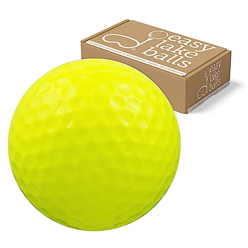 50 GELBE Mix LAKEBALLS/GOLFBÄLLE - QUALITÄT AAA/AA von Easy Lakeballs