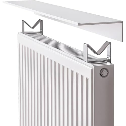 Mixtric Heizkörper Ablage, Badregal Zum Überhängen Über Den Heizkörper, Heizkörper Abdeckplatte Mit Halterung, 40 50 60 70 80 cm Abdeckung Für Heizkörper Schlafzimmer,Weiß,80cm Mixtric Heizkörper Ablage, Badregal Zum Überhängen Über Den Heizkörper, Heizkörper Abdeckplatte Mit Halterung, 40 50 60 70 80 cm Abdeckung Für Heizkörper Schlafzimmer,Weiß,80cm von Mixtric