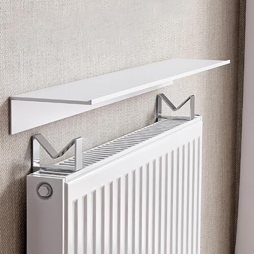 Mixtric Heizkörper Ablage, Heizkörperabdeckungen Für Gussheizkörper, Staubdichte Heizkörper Abdeckung, Dekorativer Dampfabzug, Für Wohnzimmer, Büro,Weiß,55cm Mixtric Heizkörper Ablage, Heizkörperabdeckungen Für Gussheizkörper, Staubdichte Heizkörper Abdeckung, Dekorativer Dampfabzug, Für Wohnzimmer, Büro,Weiß,55cm von Mixtric