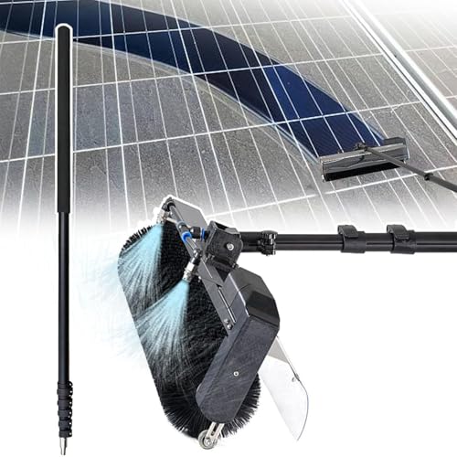 Mixtric Solarpanel-Bürste, Solar-Reinigungsbürste, 600 Mm Bürstenkopf, 300 U/Min, Winkel Einstellbar, Einsetzbar Auf Verteilten Fabrikdächern, Großen Kraftwerken,Schwarz,7.5m Mixtric Solarpanel-Bürste, Solar-Reinigungsbürste, 600 Mm Bürstenkopf, 300 U/Min, Winkel Einstellbar, Einsetzbar Auf Verteilten Fabrikdächern, Großen Kraftwerken,Schwarz,7.5m von Mixtric