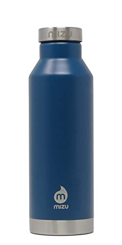 Mizu V6 Isolierte Edelstahl Wasserflasche Ozeanblau 560ml von Mizu