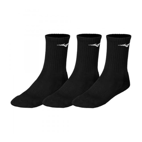 Mizuno 3P Socke Black/Black/Black M Mizuno 3P Socke Black/Black/Black M von Mizuno